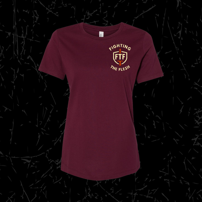 First Drop Pre-Order T-Shirt (Army Green & Maroon)
