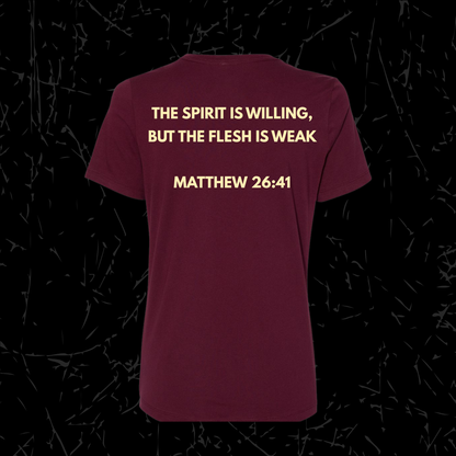 First Drop Pre-Order T-Shirt (Army Green & Maroon)