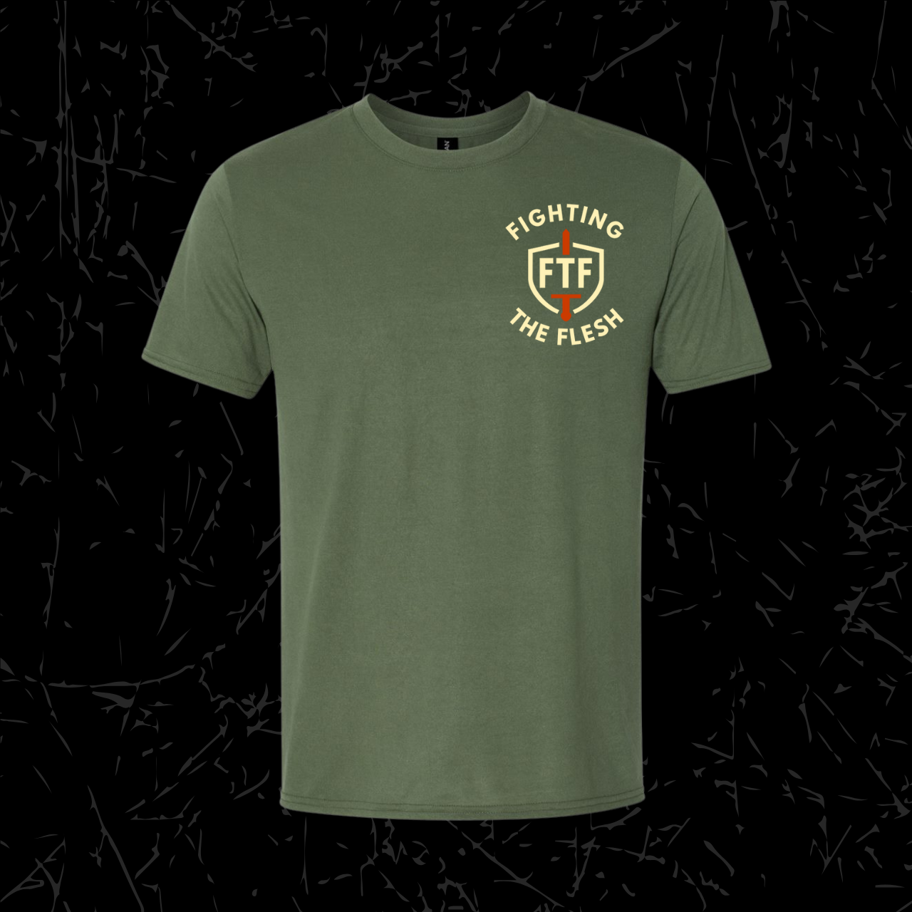 First Drop Pre-Order T-Shirt (Army Green & Maroon)