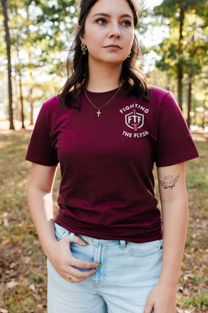 First Drop Pre-Order T-Shirt (Army Green & Maroon)